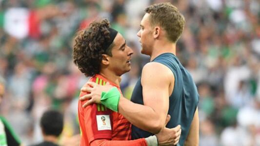 Charla de grandes: Neuer a Ochoa: “Nos sorprendieron con el contragolpe”